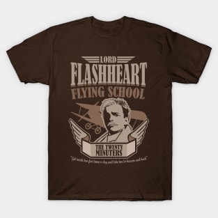 Lord Flashheart Flying School - The Twenty Minuters T-Shirt